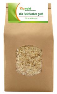 Piowald Bio Reisflocken grob - 700g, glutenfrei