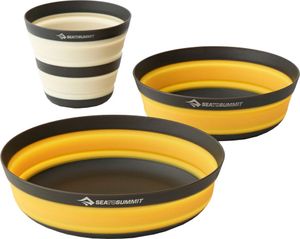 Sea To Summit Frontier 3 Units Besteckset Gelb  Gelb One Size