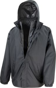 Result Core 3-in-1 Jacket With Quilted Bodywarmer