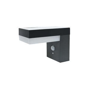 Wandleuchte solar mit Detektor max 600lm 3200k 10x16,5x13cm edm Wandleuchte solar mit Detektor max 600lm 3200k 10x16,5x13cm edm
