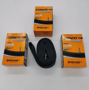 Continental 3 x Schlauch MTB 28/29 Zoll AV | ETRTO 47/62-622 | Set Auto-Ventil Schrader Schläuche Conti Tube