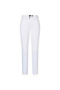 Karlowsky Damen 5-Pocket-Hose CLASSIC-STRETCH Modern Fit Baumwolle/Elasthanmix pflegeleicht nachhaltig Weiß 44