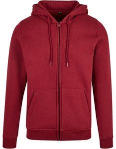 Build Your Brand Heavy Zip Hoody