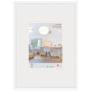 Plastový rámeček Walther New Lifestyle 29,7x42 cm bílé akrylové sklo DIN A3