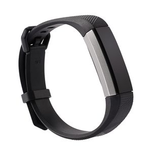Ersatz für Fitbit Alta HR Ersatzweiche Silikon -Uhr -Gurt -Armband -Armband-Schwarz-Größen: S