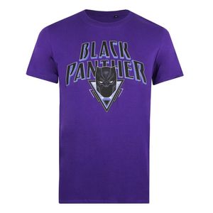 Black Panther - T-Shirt Logo für Herren TV975 (XXL) (Violett)