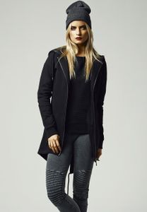 Urban Classics Ladies Sweat Parka black - XL