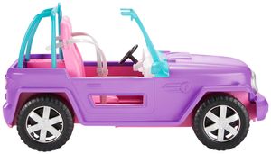 Barbie Strand-Jeep, Barbie Zubehör, Barbie Auto, Spielzeugauto, Barbie Fahrzeug