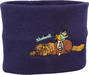 Hy - "Thelwell Collection Practice Makes Perfect" snood pre deti BZ5659 (jedna veľkosť) (tmavomodrá/červená)