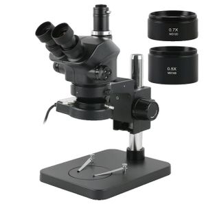 Stereo-Mikroskop, Simul-Fokal, Trinokularansicht, 3,5X-50X (0,5X 0,7X)