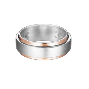 Esprit ESRG92278B Damen Ring modern shape bicolour Silber 56 (17.8)