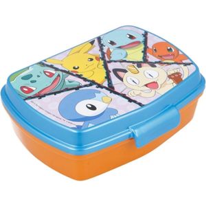 Stor Funny Sandwich Box Pokemon Distorsion Lunchtasche Jugend Unisex Mehrfarbig (Mehrfarbig), Einheitsgröße