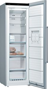 Bosch Serie 6 GSN36AIEP, 242 L, 20 kg/24h, SN-T, Beznámrazový systém, E, Nerezová oceľ