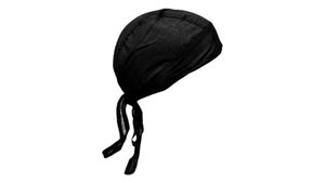 Bandana schwarz, Kopftuch schlicht schwarz, Bandana Headscarf pur black, Pañuelo pañuelo , Foulard Bandana noir