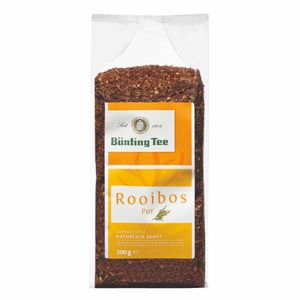 Bünting Tee Rooibos Pur afrikanisch fein aromatisch Loser Tee 200g