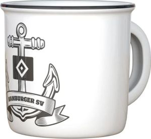Hamburger SV HSV Tasse Emaille