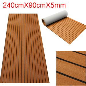 Teak EVA pena loď jachta podlahové rohože paluba koberec samolepiace 240x900CM