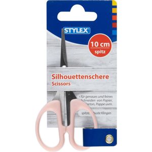 STYLEX Silhouettenschere - 10 cm - spitz