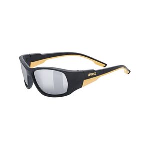 Okulary Dziecięce Uvex Sportstyle 514-Black Matt-Mirror Silver