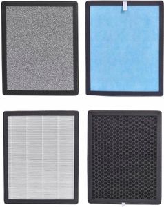 OMNA | Čistička vzduchu K9 - 33,5 cm x 26,5 cm x 2 cm - HEPA a aktivní uhlí - proti smogu a zápachu