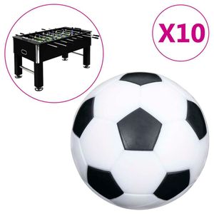 vidaXL Míčky na stolní fotbal 10 ks 32 mm ABS
