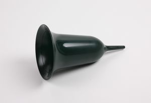 Grabvase Kunststoff grün Erdspieß Grabschmuck Trauer Vase 25cm
