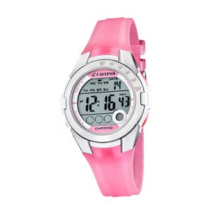 Calypso Kunststoff PUR Damen Uhr K5571/2 Armbanduhr rosa Digital D2UK5571/2