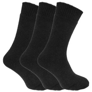 Pánske termo ponožky, 3-pack MB430 (39-45 EU) (čierne)