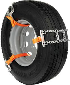 Schneeketten SnowDrive 2x Sektorketten 1E Europa Serie, modular, 31x20mm, Ø 5,5mm für Lastwagen / LKWs