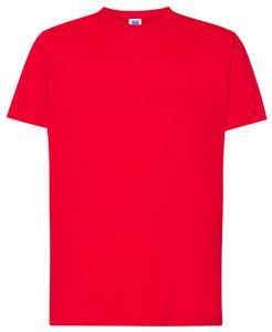 Herren T-Shirt Reguläre Prämie - Rot, 5XL