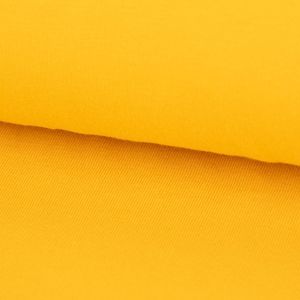 Baumwolljersey Organic Bio Jersey einfarbig gelb 1,5m Breite