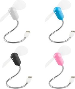 Mini wentylator, elastyczny wentylator, mini wentylator USB, wentylator USB z elastyczną szyjką, składany wentylator na gęsiej szyi, elastyczny wentylator z miękką obudową