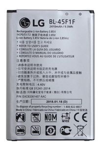 Original Akku für LG Electronics BL-45F1F | 3.85 Volt | 2410 mAh | 9.28 Wh Li-Ion Akku