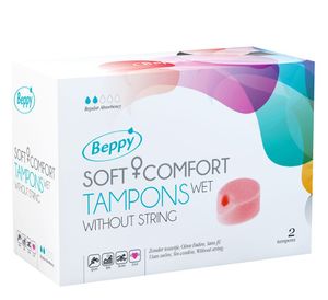 Beppy Soft + Comfort Tampony wilgotne - 2 sztuki