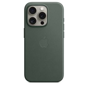 Apple iPhone 15 Pro Feingewebe Case mit MagSafe Immergrün iPhone 15 Pro