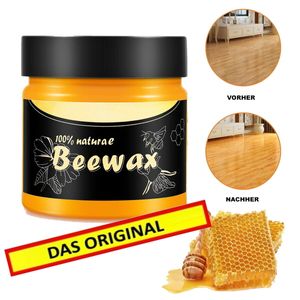 BEEWAX Original natürliches Bienenwachs Möbelpflege Politur Möbelwax Holzpflege