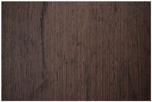 Wallario Premium Vliestapete Fototapete Holz-Optik Textur dunkelbraunes Holz in der Größe 400 x 267 cm, extra dick, wird in 5 Teilen geliefert