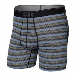 SAXX Quest Boxer Brief Solar Stripe/Twilight L Fitness Unterwäsche