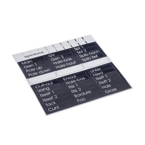Spinlock Clutch Handle Labels  One Size