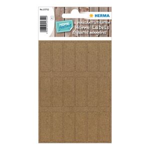 HERMA Haushalts-Etiketten HOME Silphie 12 x 34 mm 4 Blatt à 18 Etiketten