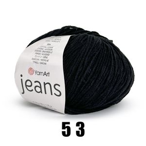 Yarn Art Jeans 53 Black Strickgarn