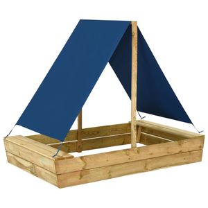 Kiefernholz Imprägniert Sandkasten mit Dach Sandbox mehrere Auswahl
