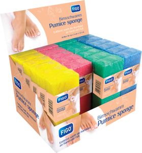 Bimsschwamm FIGO 100 x 50 x 25mm, 1 aus 4 Farben