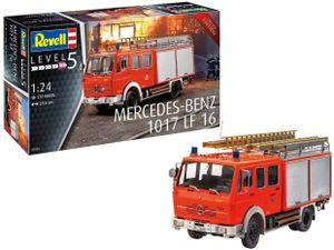 Revell 07655 Mercedes Feuerwehrauto Modellbausatz Modell Limited Edition Maßstab 1:24