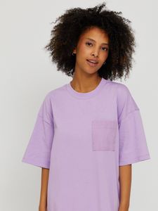 Mazine Jersey-kleid Sommer locker Sano lavender M (Damen)