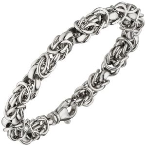7,2mm Armband Armkette Armschmuck Erbs-Königskette aus echtem 925 Silber 20cm