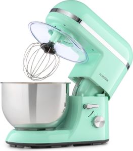 Klarstein Küchenmaschine, Knetmaschine mit 5L Schüssel, 2000W Profi Küchenmaschine mit Knethaken und Schneebesen, Universal Küchenmaschine mit 6 Stufen, Teigmaschine zum Rühren, Kneten und Aufschlagen