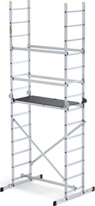 Drabest, hliníkové lešenie, lešenie, rebríkové lešenie, rebríkové lešenie 150 kg, hliníkové lešenie, pracovná plošina, plošinové hliníkové lešenie