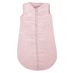 roba organic Schlafsack „Lil Planet” rosa/mauve, 90 cm aus, Musselin, 100 % Baumwolle, GOTS