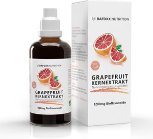 BAFOXX Nutrition® Grapefruitkernextrakt Tropfen mit Vitamin C